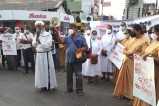 Christians join protests against Sri Lankan govt