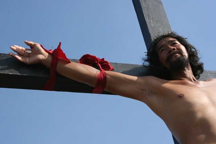 The Philippines: passion on Good Friday afternoon
