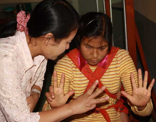 A helping hand in Myanmar