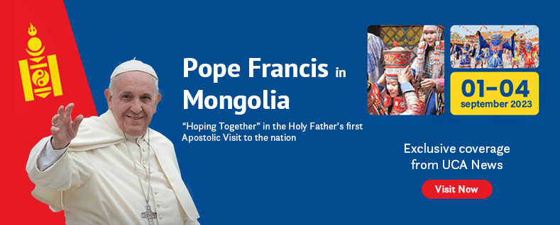 Pope Francis in  Mongolia