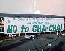 Filipinos vow to oppose Charter change