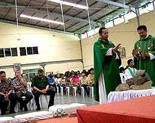 Muslim Indonesian official opens church center