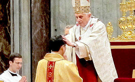 Pope ordains Hong Kong Salesian as archbishop