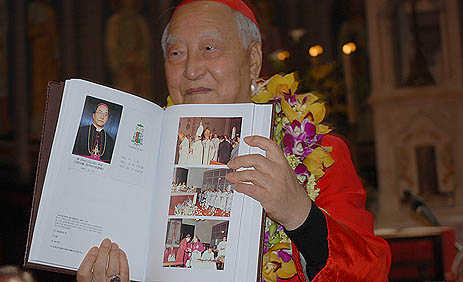 Cardinal celebrates 50 years as priest
