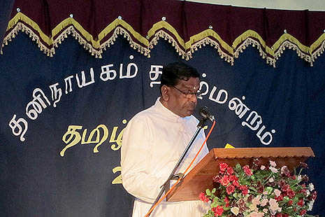 Seminarians develop Tamil studies