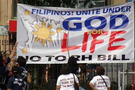 Church to Aquino: Talks are off