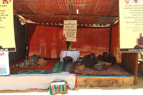 Monks launch hunger strike