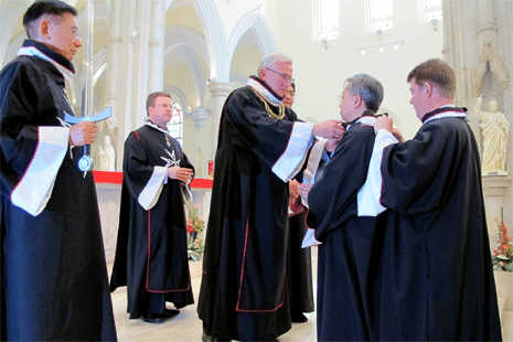 Order of Malta admits new members 