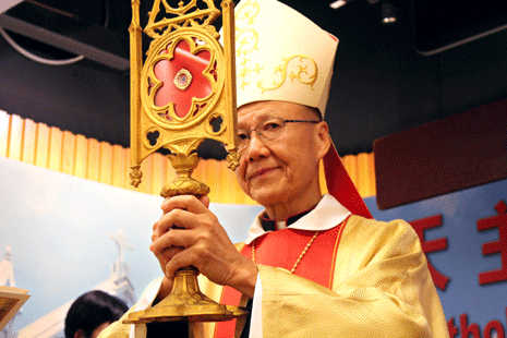 Pope names Bishop Tong as Cardinal