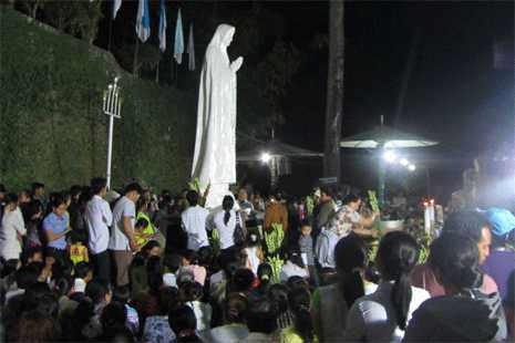 Marian shrine attracts thousands