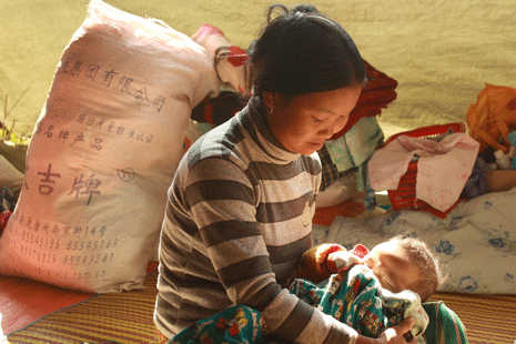 Kachin refugees in China lack supplies
