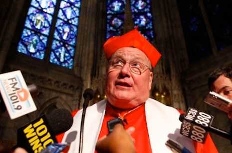 Cardinal adds heavy dose of politics to benediction 