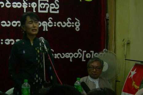 Suu Kyi is willing to be president 