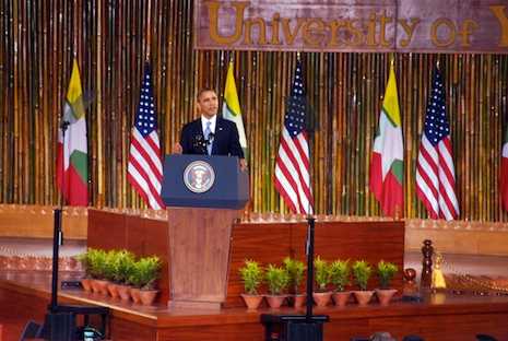 Keep going, Obama tells Myanmar