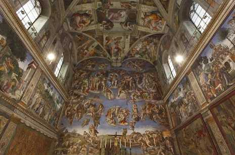 Happy 500th birthday to the magnificent Sistine Chapel