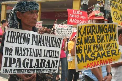 Farmers mark Hacienda Luisita deaths 