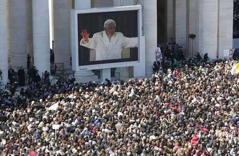 In full: Pope's farewell speech to 150,000 in Rome