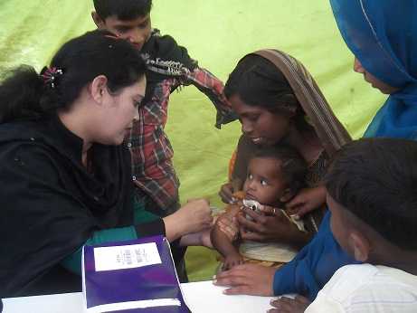 Emergency vaccination drive by Caritas