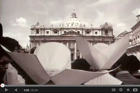 Just out: fascinating new video of Vatican Council II