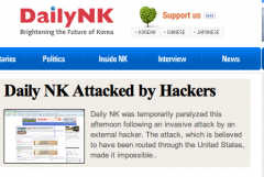 Free N Korea news sites crash