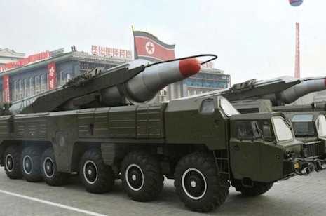 N. Korea removes missiles from launch site