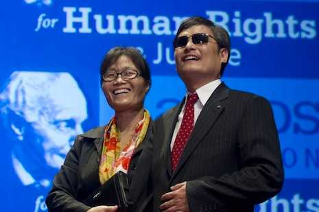 Blind Chinese activist is 'asked to leave' New York University