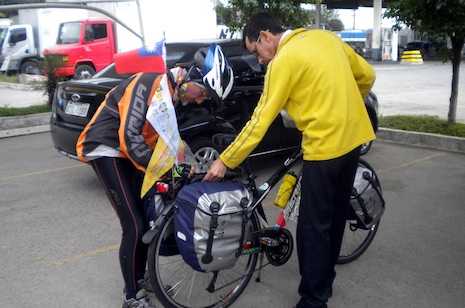 Cycling pilgrim prepares for Rio arrival
