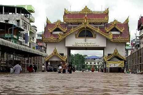 Flooding kills at least three in southeastern Myanmar