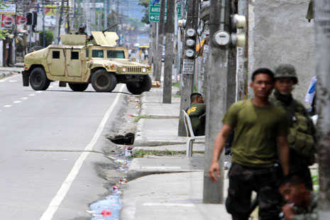 Philippine rebel attacks spread