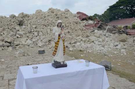 Bishops told to focus on quake victims, not churches