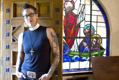 Tattooed, foulmouthed preacher finds an unlikely fan base