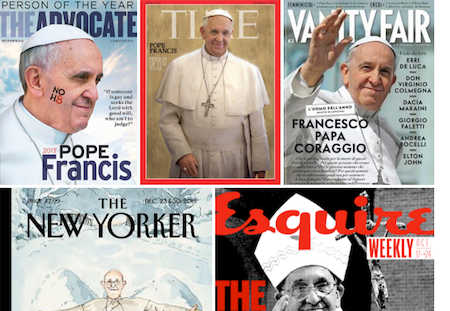 Pope Francis extends his magazine cover collection