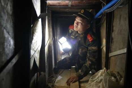 Police foil Chinese smugglers' attempt to tunnel to Hong Kong 