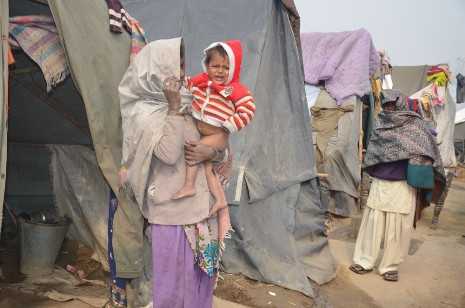 Displaced suffering grows as temperatures fall