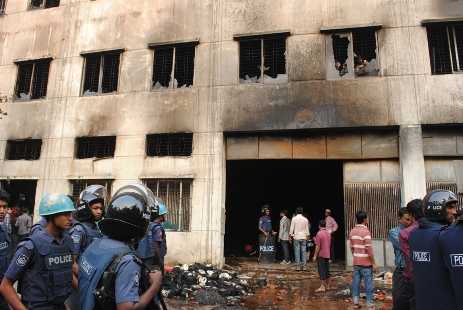 Dhaka factory owners in custody after fatal fire