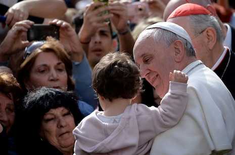 Pope to wash feet of disabled people on Holy Thursday