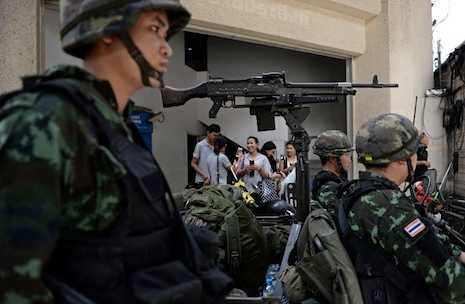 Thailand army declares martial law