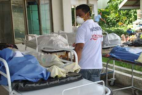 Seven die in Philippines typhoon shelter blaze - UCA News