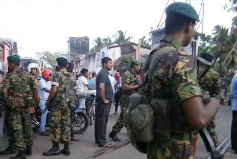 Three Muslims killed in Sri Lanka clashes