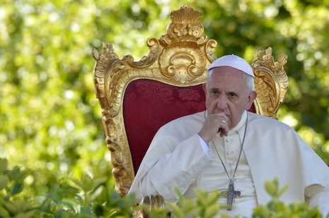 Pope makes face-to-face apology to abuse victims