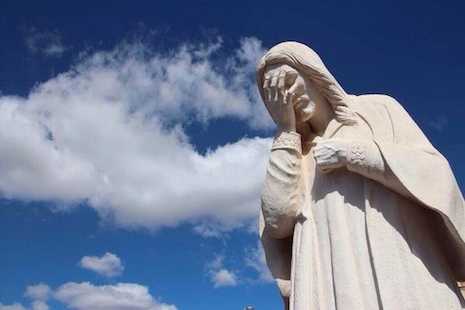 Brazil's Christ the Redeemer weeps over World Cup defeat