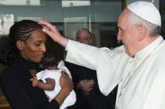 Christian woman escapes death in Sudan and meets Pope Francis