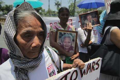 Philippine 'comfort women' rally for recognition 