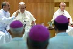 Pope Francis exhorts bishops to be 'guardians of hope' for the young