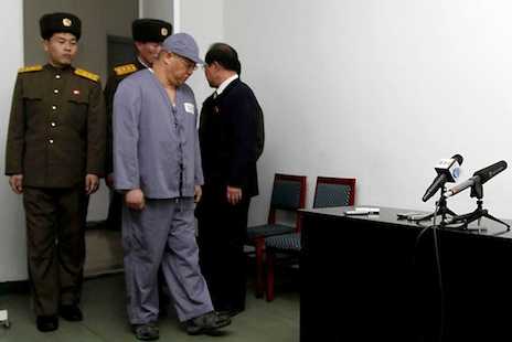 North Korea sends US missionary back to labor camp