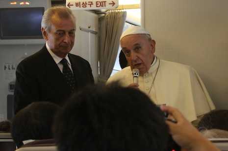 Full transcript of Pope Francis' in-flight interview
