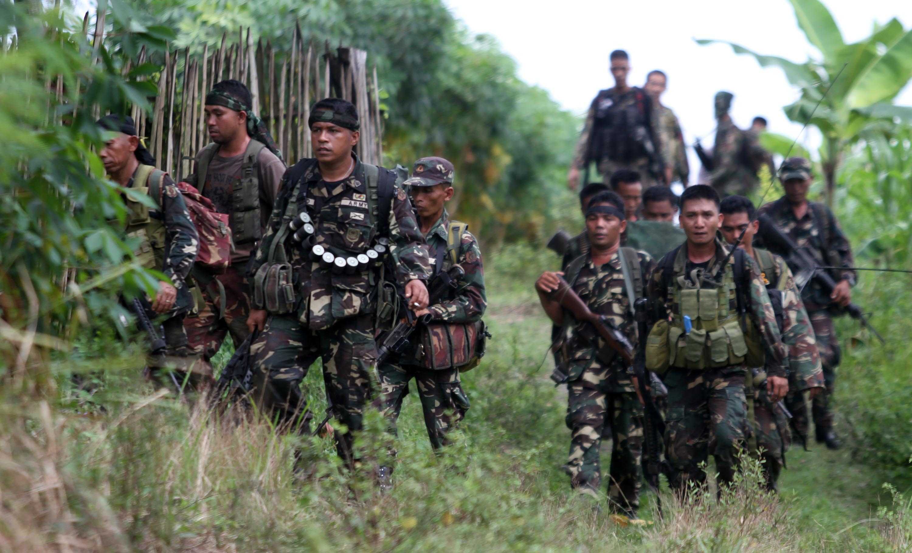 Philippines general claims to be 'winning peace' against rebels