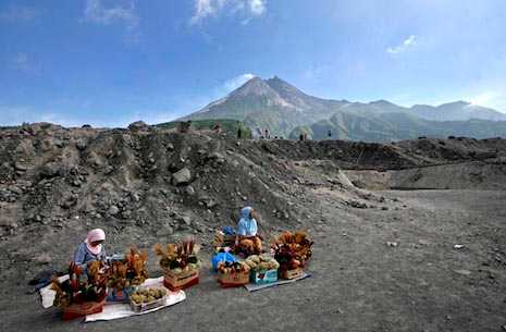 In shadows of Indonesian volcano, a winding road to recovery 