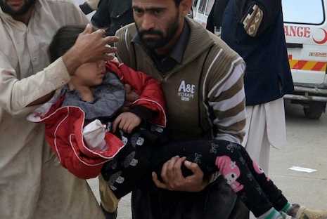 Taliban storm Pakistan school killing 130