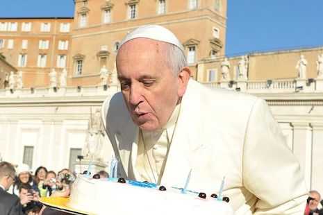 Pope Francis marks 78th birthday